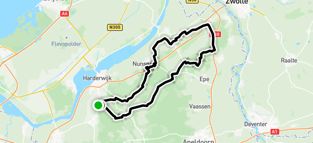 Ride image for rondje wezep 90 km
