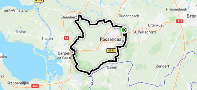 Ride image for route 45 Nispen Moerstraten