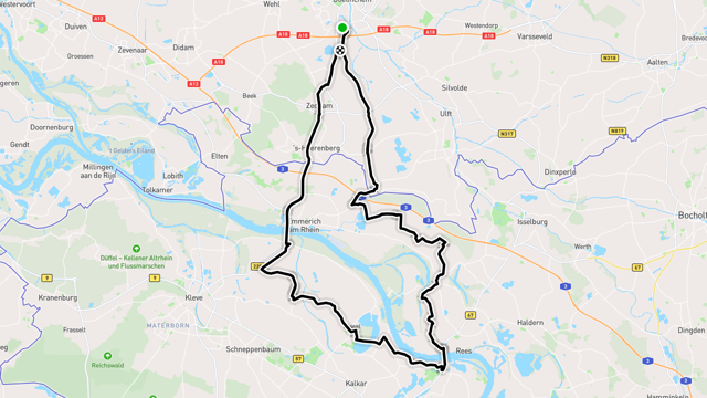 Ride image for RC:  13:45h vrijdagmiddag: Relaxed rondje, ca.60-70km (tot einde 2023)