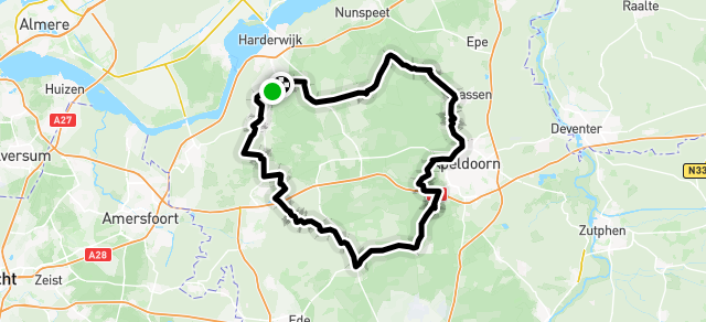 Ride image for de Leesten , Ugchelen, 100 km
