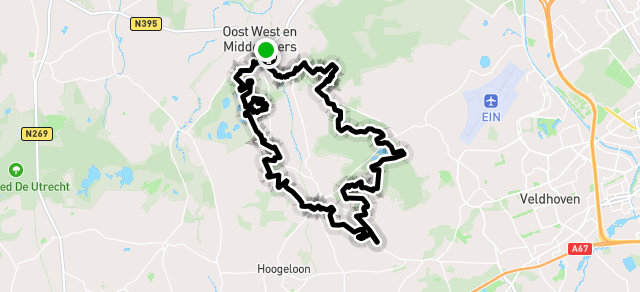 Ride image for Pedaleur MTB toertocht 35 km