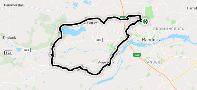 Ride image for Torsdag er ændret til fredags tur 38km