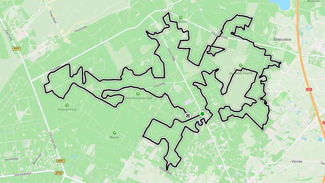 Ride image for A52.03 44km Python MTB Club Epe Nieuwjaarsrit