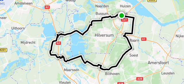 75 KM om Nieuwer ter Aa - Jeff