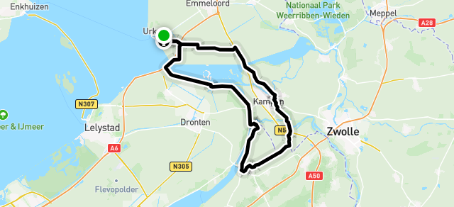 Ride image for rondje Kampen - Elburg