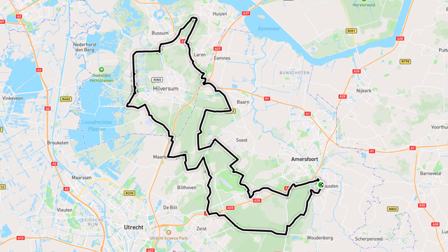Ride image for Omloop Midden Nederland 100 km.