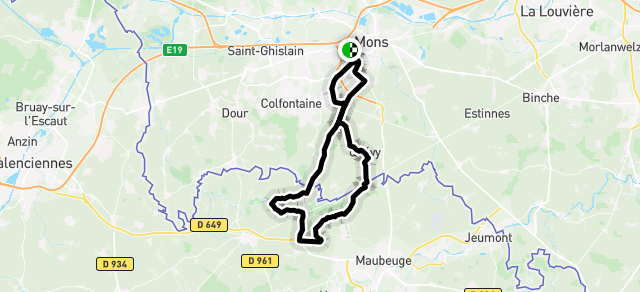 Ride image for Black&Bike Tour 50km