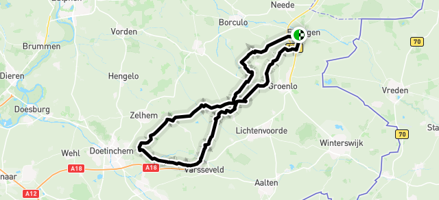 Ride image for 67 km TCE-weg ri IJzevoorde-Westendorp track 2024