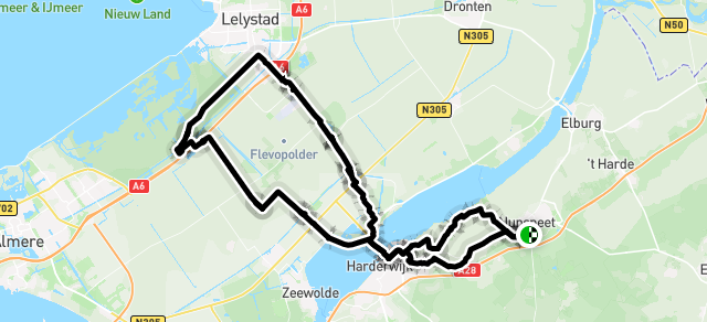 Ride image for Zaterdagochtendrit