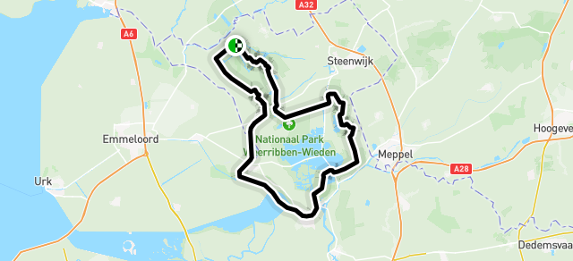 Ride image for Ronde Weerribben - Wieden