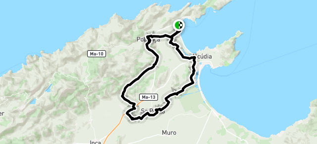 Ride image for Buger en Pollenca (met/zonder Calvari)