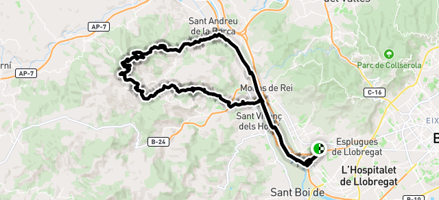 Ride image for CCSJD - Bravo - 21.06.26 - Creu d'Aragall