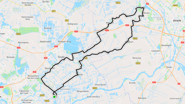 Ride image for (Z) Haarzuilens - Hoeve Wielrevelt Gasterij
