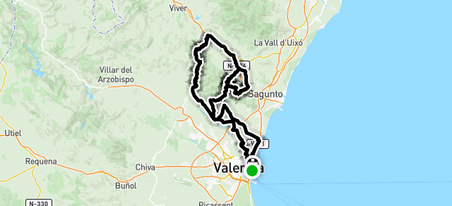 Ride image for GFV 2025 177 km por PI Moncada -Cambio Almassera y Vinalesa