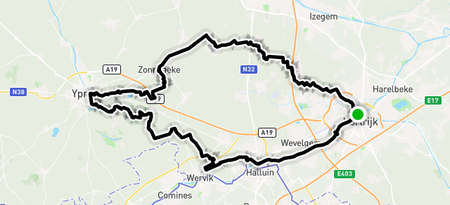 Ride image for Rebound - Kortrijk - 80 KM 🚨geannuleerd 🚨