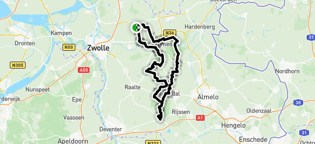 Ride image for Sallandse Heuvelen Tocht - 120.0 km