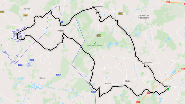 Ride image for Baarle  91km
