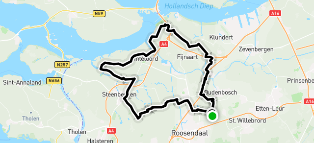 Ride image for route 78   over de punt