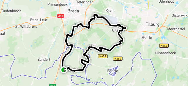 Ride image for Assos Speed Club Ride (kort)