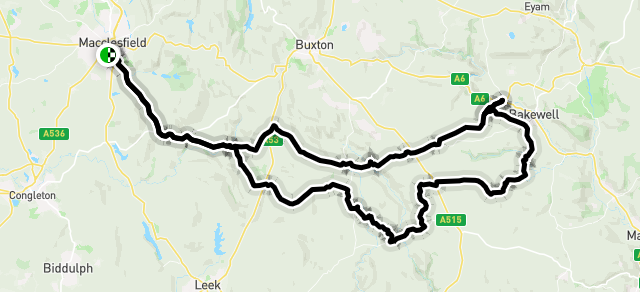 Ride image for WEDNESDAY CLUB RUN- ASHFORD IN THE WATER