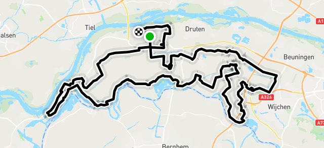 Ride image for Clubrit B toertocht RTV Leeuwen 