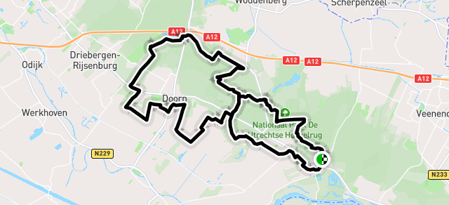 Ride image for Het Achtje van de Heuvelrug – Gravel vanuit wielercafé De Proloog
