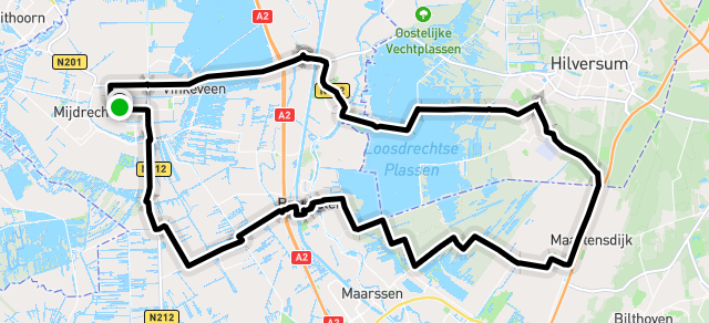Ride image for egelshoek 61km track