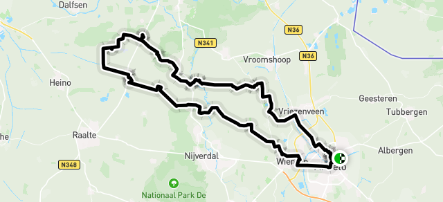 Ride image for Do 4juni GR30-Vliegveld Salland