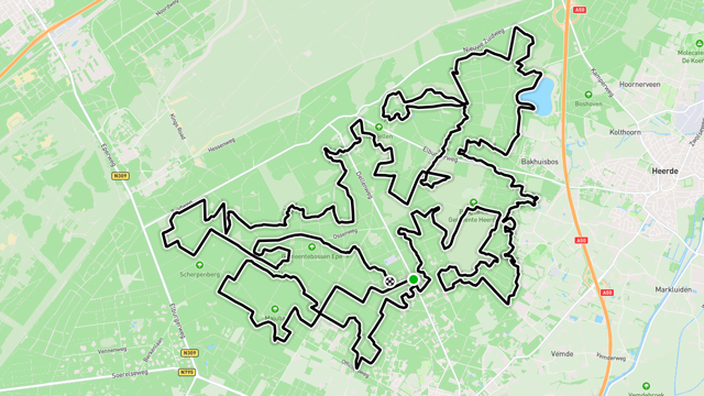 Ride image for A53.03 60km Anaconda MTB Club Epe Nieuwjaarsrit