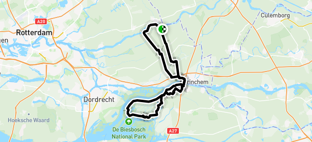 Ride image for (D) Nieuwpoort - Tocht der Frinten Alblasserwaard