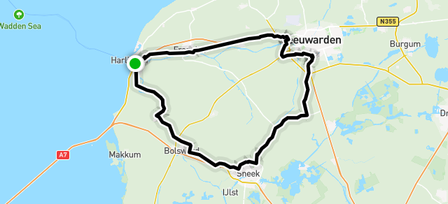 Ride image for Route: 79,9 km 23-8 ouweseun