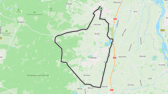 Ride image for Route 25     31 Km Epe-Gortel-Niersen-Wenum-K Veld-Epe