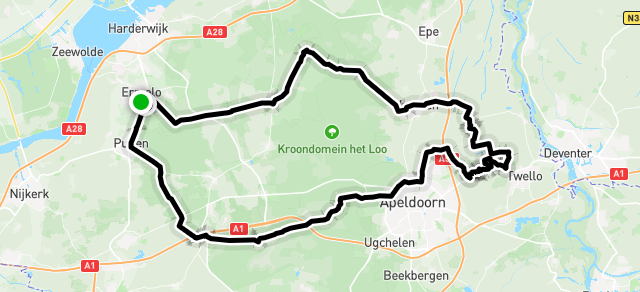 Ride image for rondje Teuge 95  KM