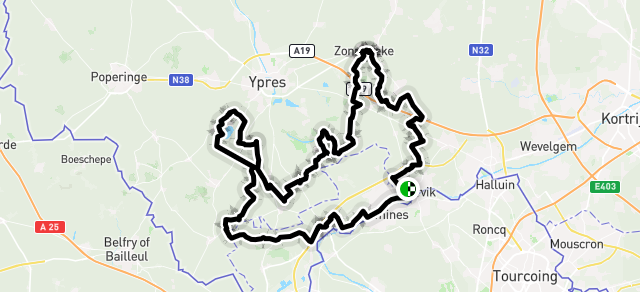 Ride image for Bristol-Jef Demuysere rally 2026 85km b28