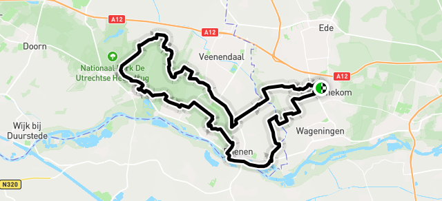 Ride image for G 58k Grebbeberg-Prattenburg-Amerongen-Veenendaal
