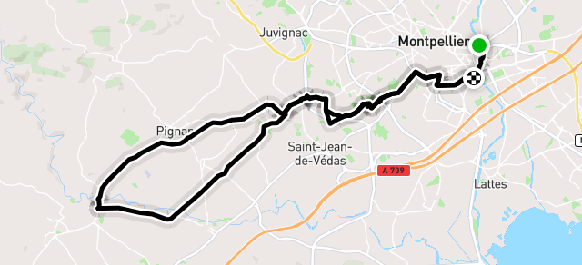 Ride image for Les Samedis de SAMA CT - sortie classique - Direction: Cournonterral