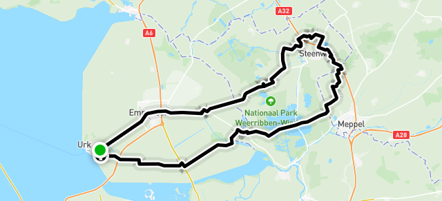 Ride image for achter Steenwijk langs