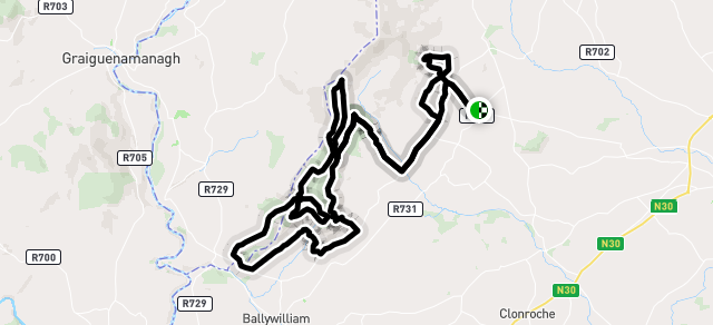 Ride image for Black & White Off Road Route 2026