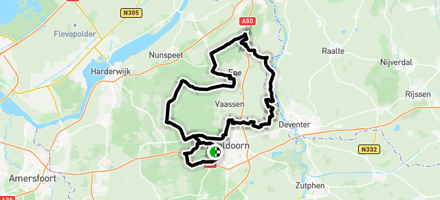 Ride image for (B) SportFrinten Apeldoorn 120 km