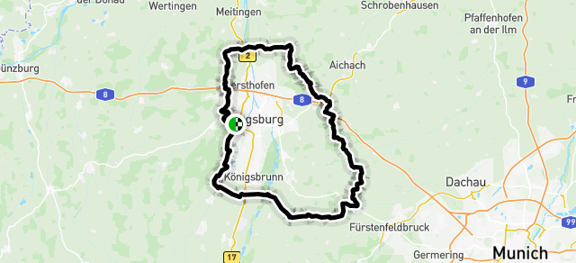 25 RRTA | Um Augsburg