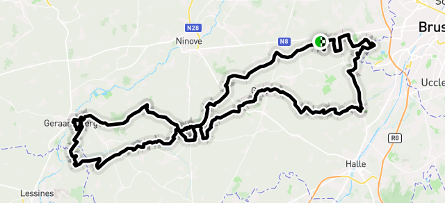 R.EV 1703 Cycling Route