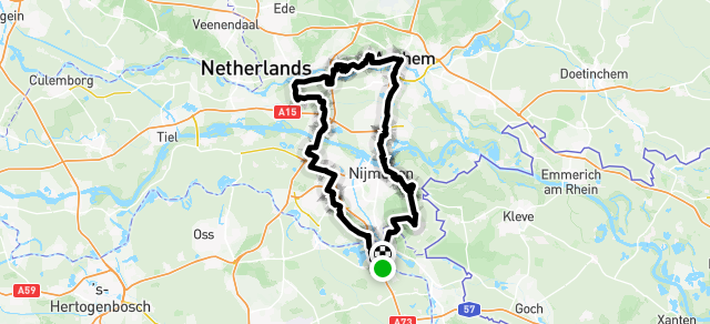 Ride image for 106Km Oosterbeek 700Hm