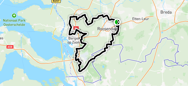 Ride image for route 23 klimmersbenen rit