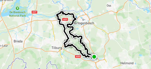 Ride image for 2026 N 108km Heusden