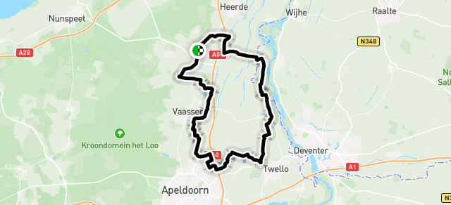 Ride image for Route 49    52 km Epe-Terwolde-Emst-Epe
