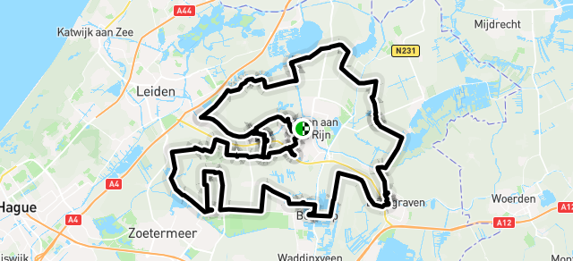 Ride image for Ronde om Alphen 100 km