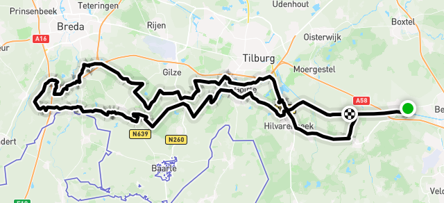 116km Rijsbergen