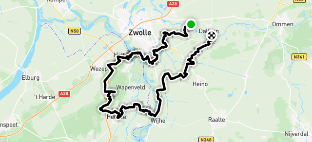 Ride image for Fietsknoop punt route