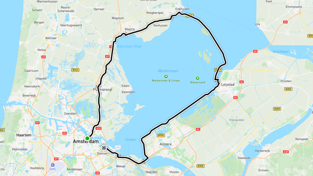 Ride image for social ride markermeer
