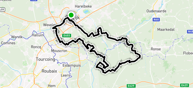 Ride image for Rebound - Kortrijk - 100 KM 🚨geannuleerd 🚨
